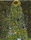 Gustav Klimt Wall Art - The Sunflower